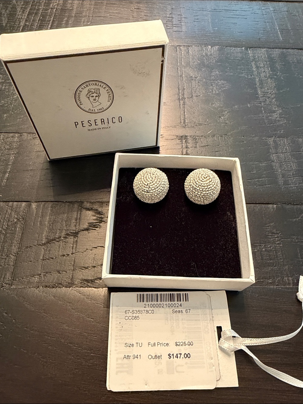 Peserico Beaded Earrings